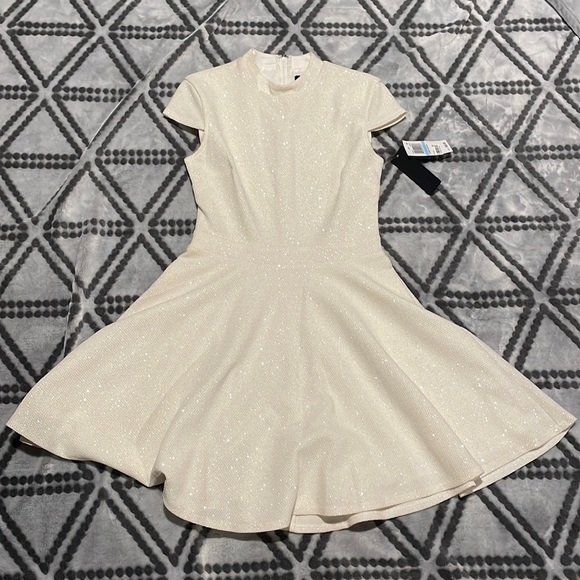 City Studio Dresses Nwt White Sparkle Dress Poshmark